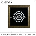 CANOSA shell titik pusingan kecil bingkai gambar dinding